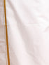 Vastramay Men's Black Cotton Kurta And Mundu Set
